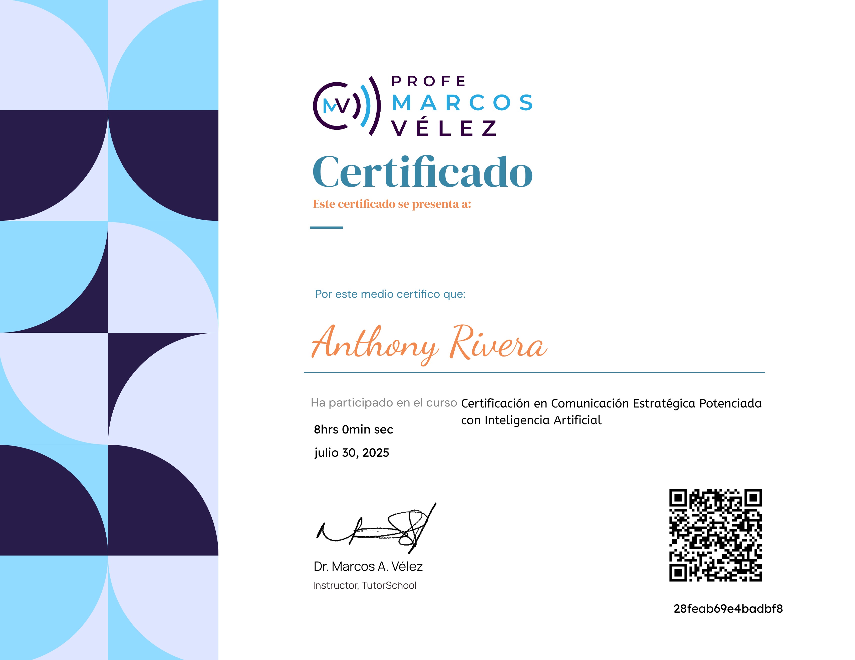 Certificación en Comunicación Estratégica Potenciada con Inteligencia Artificial